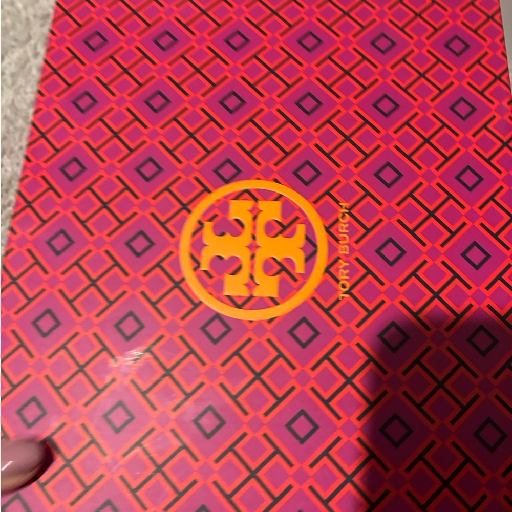 Tory Burch Miller Naplak Logo Sandals in Bright Samba color - Picture 5 of 5